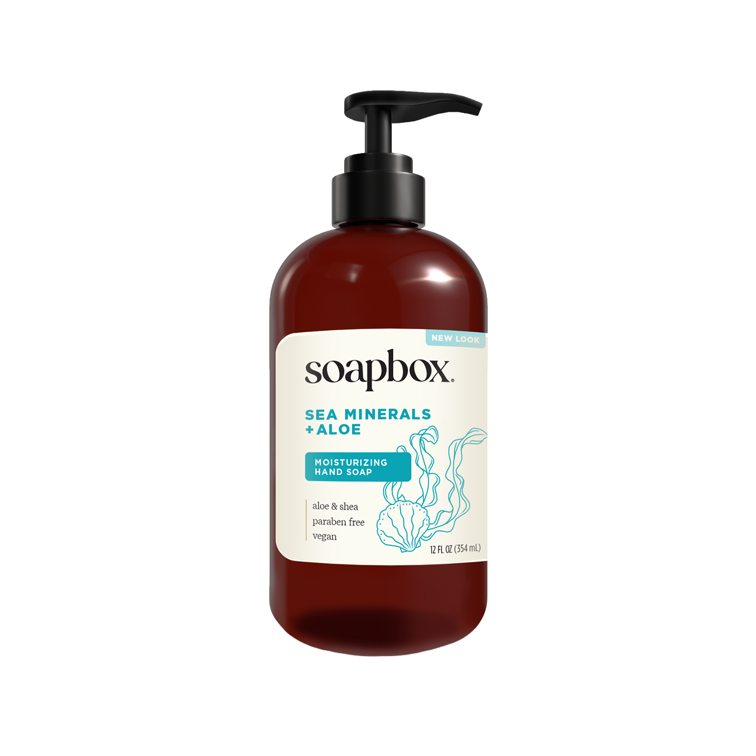 Sea Minerals + Aloe Moisturizing Liquid Hand Soap – Soapbox