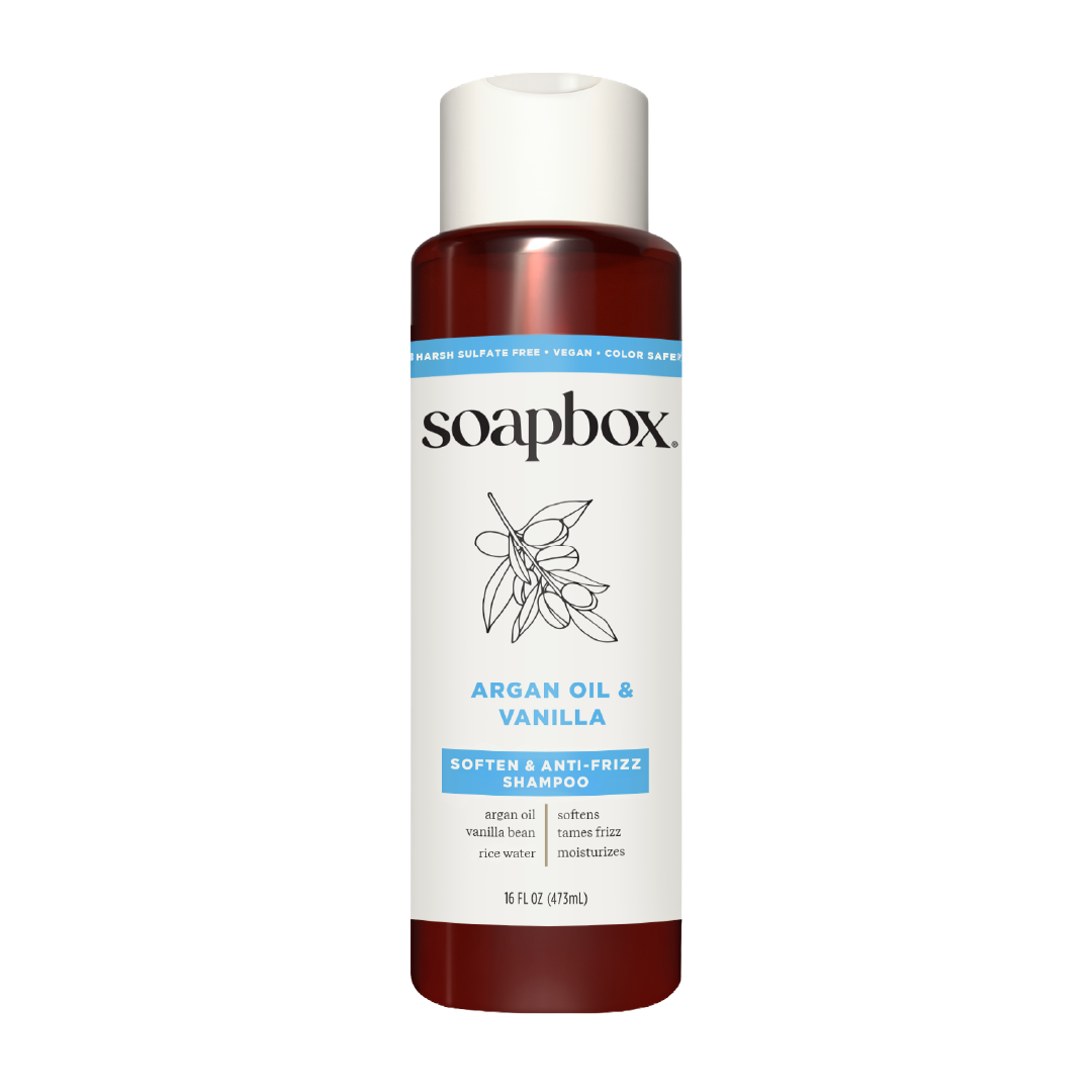 Argan Oil & Vanilla Soften & Anti-Frizz Shampoo
