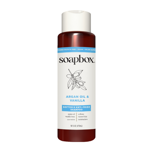 Argan Oil & Vanilla Soften & Anti-Frizz Shampoo