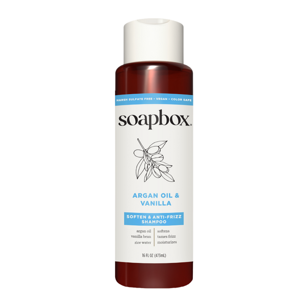 Argan Oil & Vanilla Soften & Anti-Frizz Shampoo
