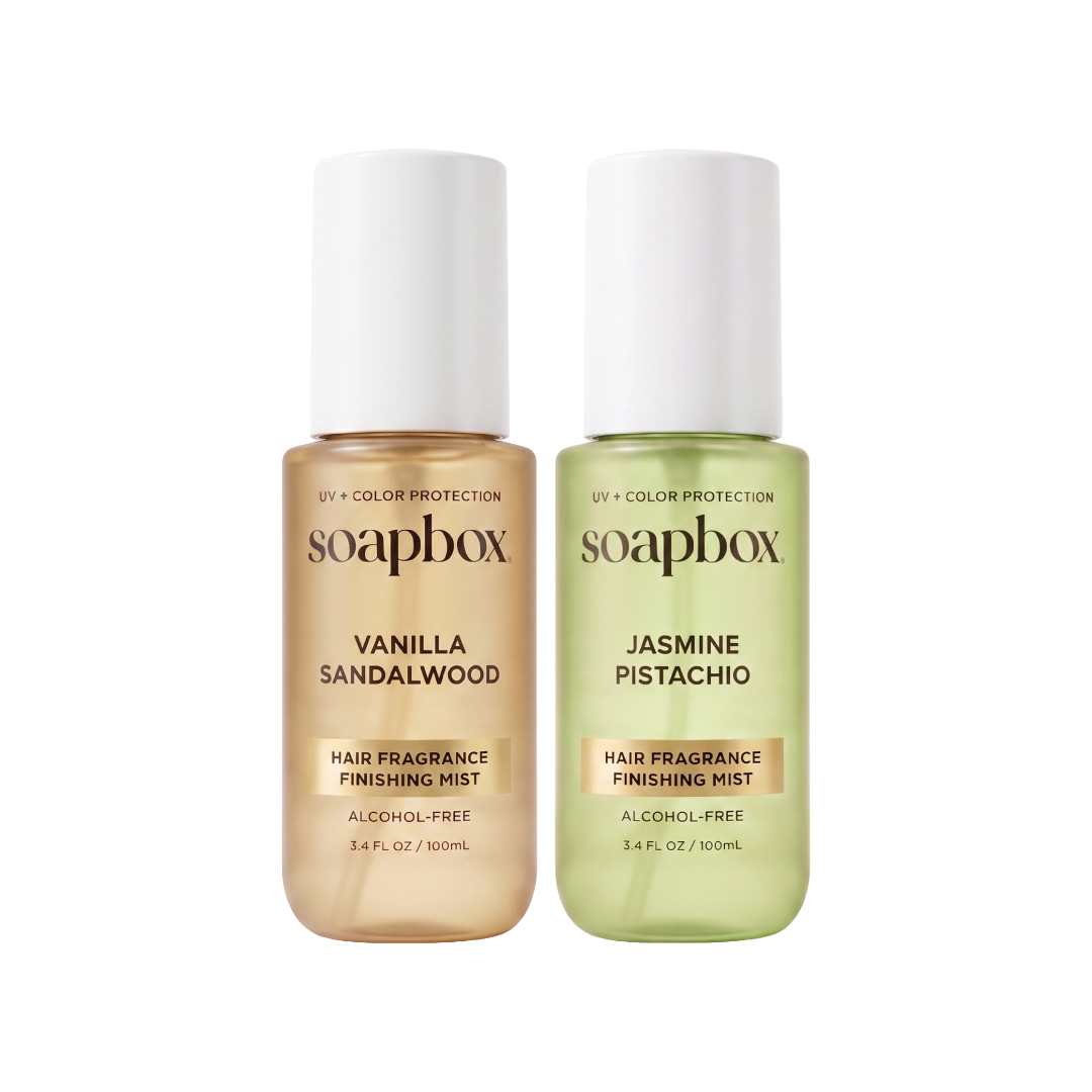 Hair Finishing Mist 2-Pack (Vanilla Sandalwood + Jasmine Pistachio)