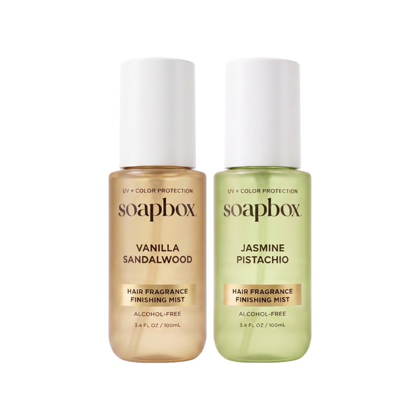 Hair Finishing Mist 2-Pack (Vanilla Sandalwood + Jasmine Pistachio)