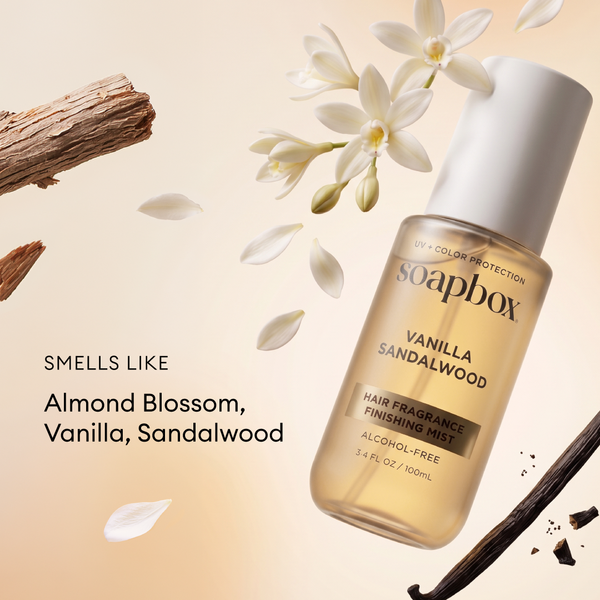 Vanilla Sandalwood Hair Fragrance Finishing Mist