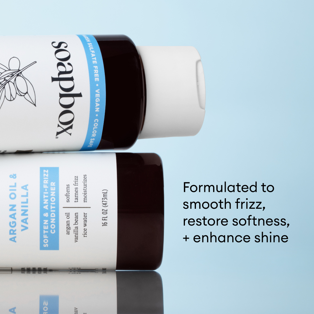 Argan Oil & Vanilla Anti-Frizz Essentials