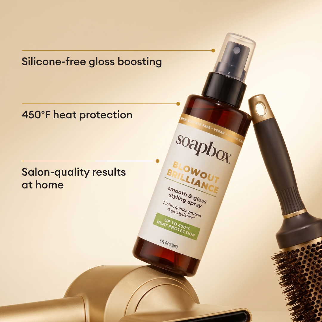 Blowout Brilliance Gloss-Boosting Heat Protectant