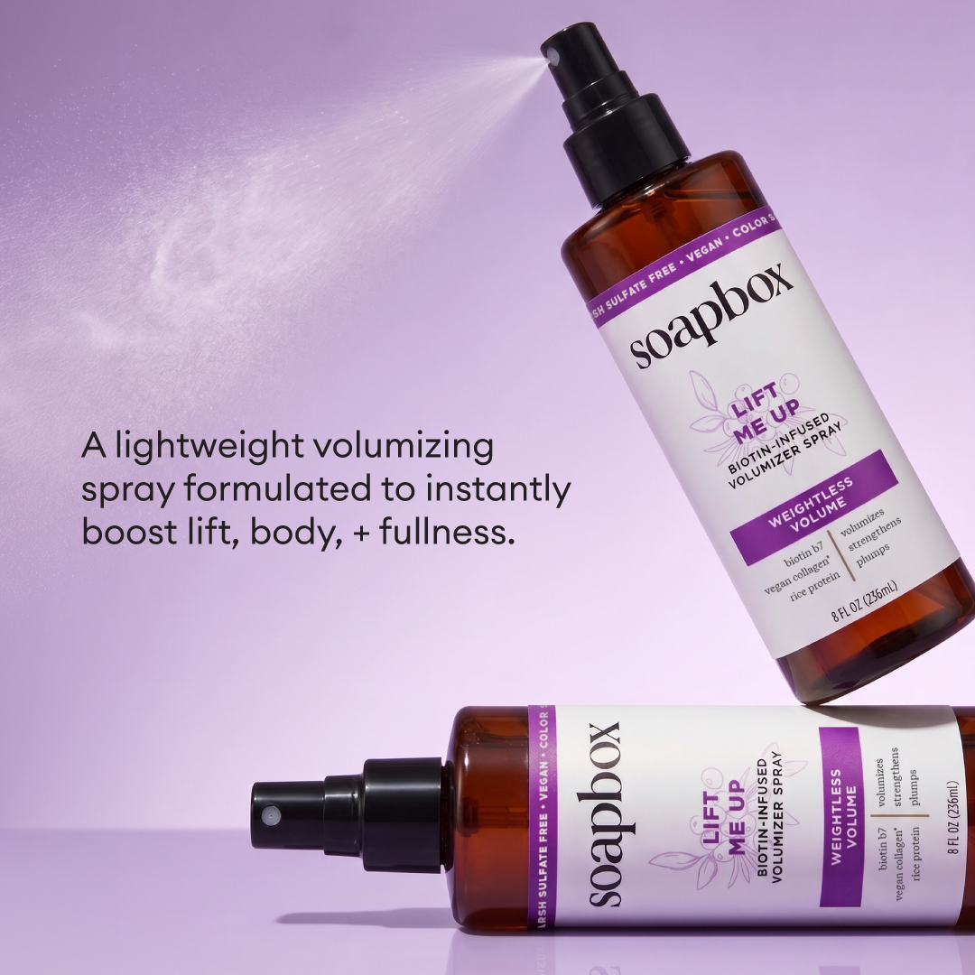 Lift Me Up Volumizing Styling Spray – Soapbox Lift Me Up Volumizing Styling Spray – Soapbox