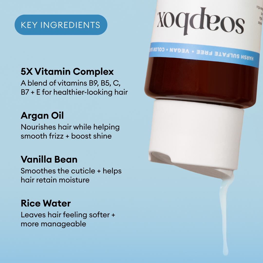 Argan Oil & Vanilla Soften & Anti-Frizz Conditioner