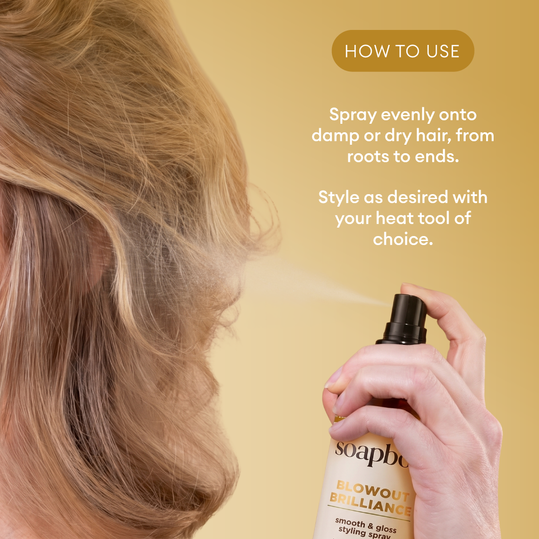 Blowout Brilliance Gloss-Boosting Heat Protectant