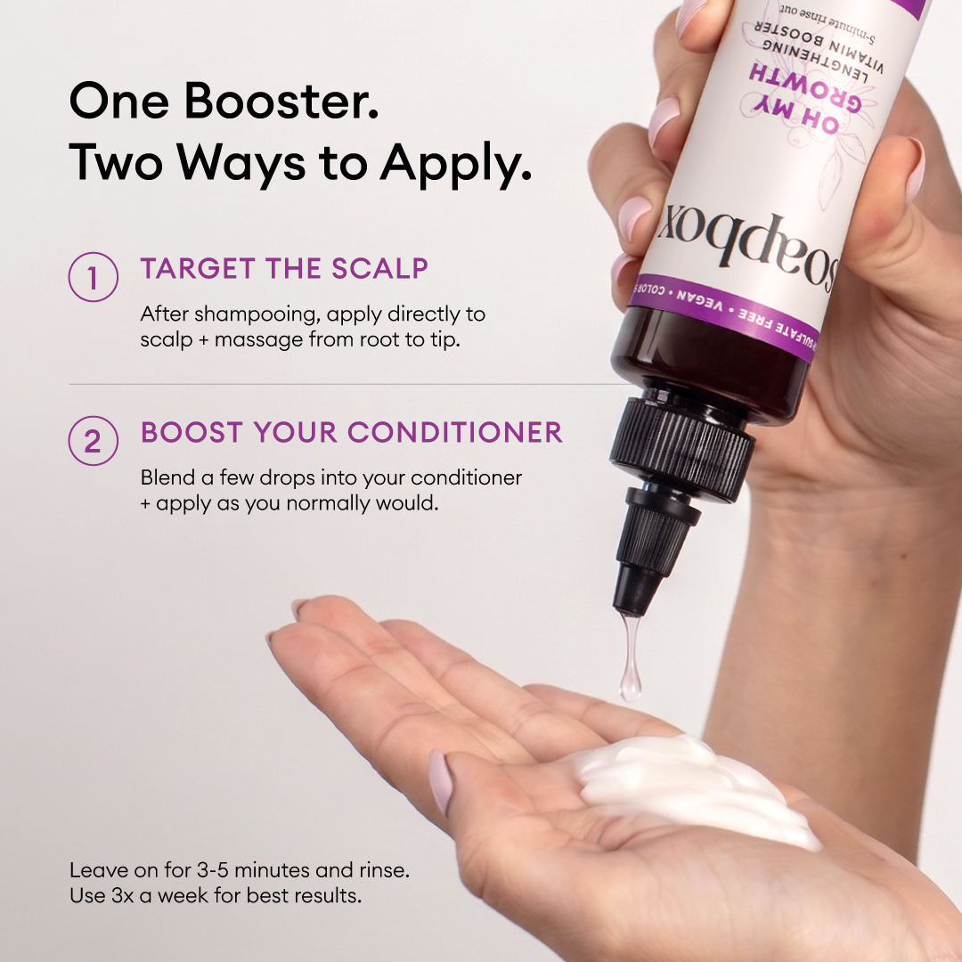 growing hair with dihexa Oh My Growth Lengthening Vitamin