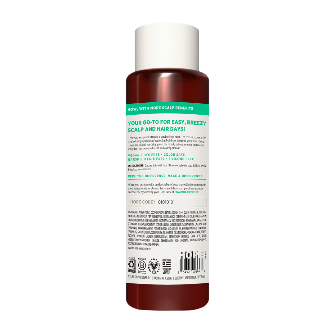 Tea Tree & Mint Scalp Balancing Shampoo