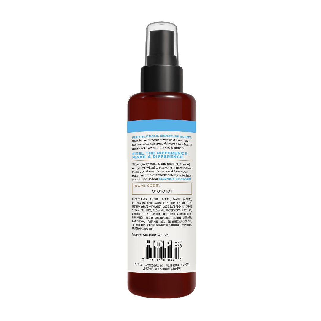 Anti-Humidity Flexible Hold Hairspray – Soapbox