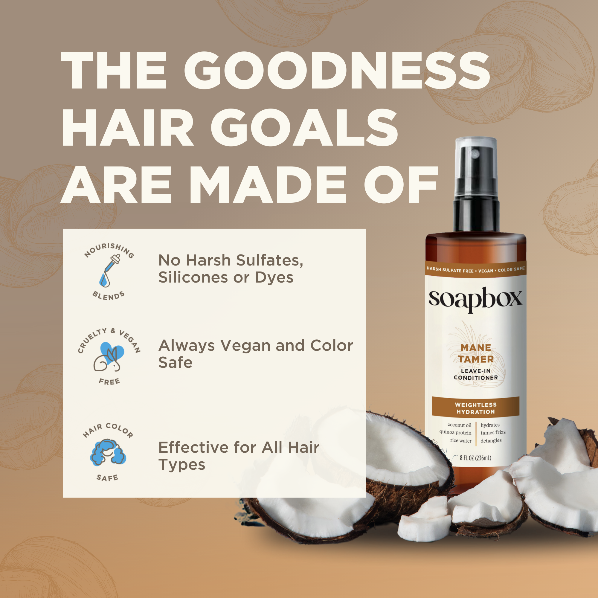Mane Tamer Weightless Leave-In Conditioner