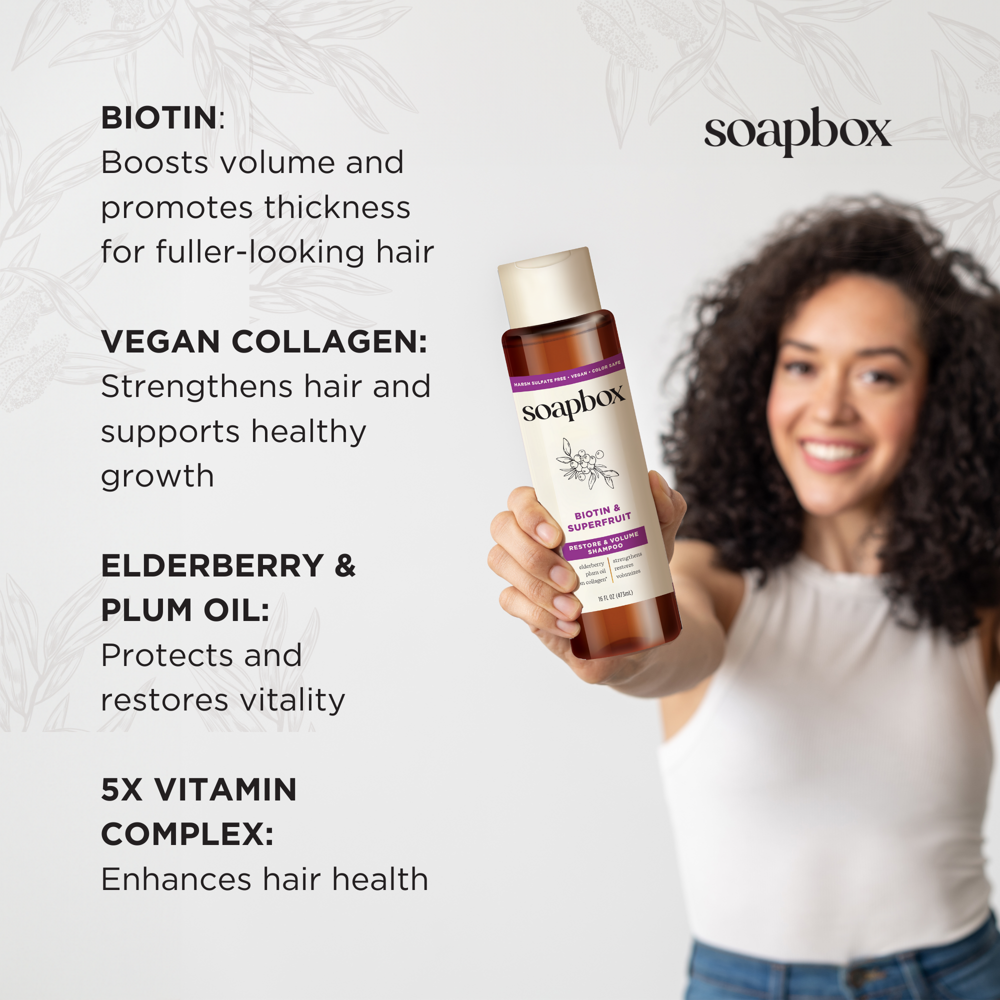 Biotin & Superfruit Volumizing Shampoo