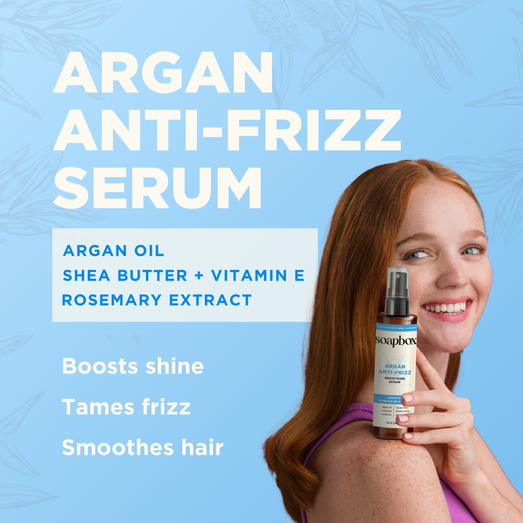 Argan Oil Anti-Frizz Smoothing Serum