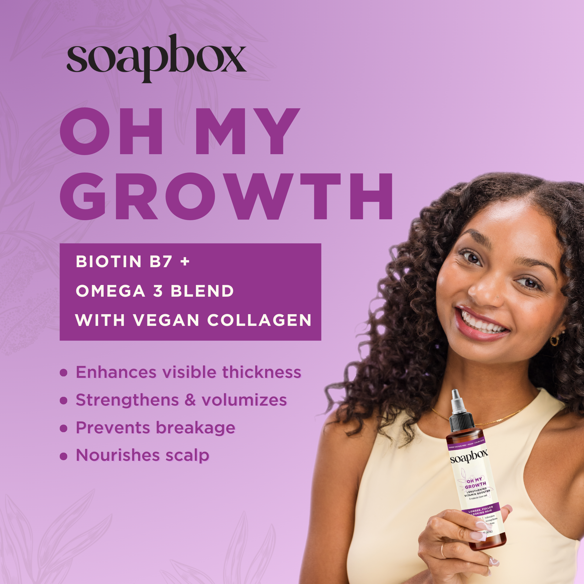 Oh My Growth Lengthening Vitamin Booster Rinse-Out Treatment
