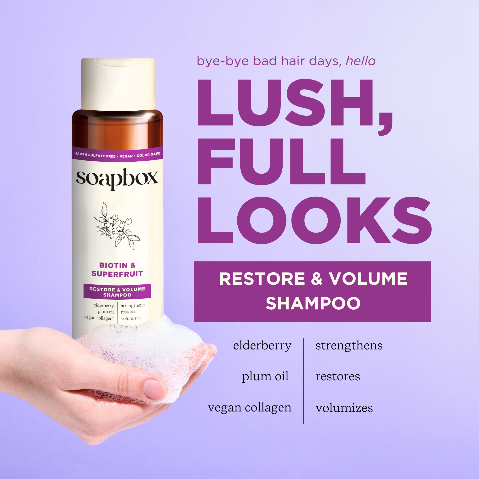 Biotin & Superfruit Volumizing Shampoo