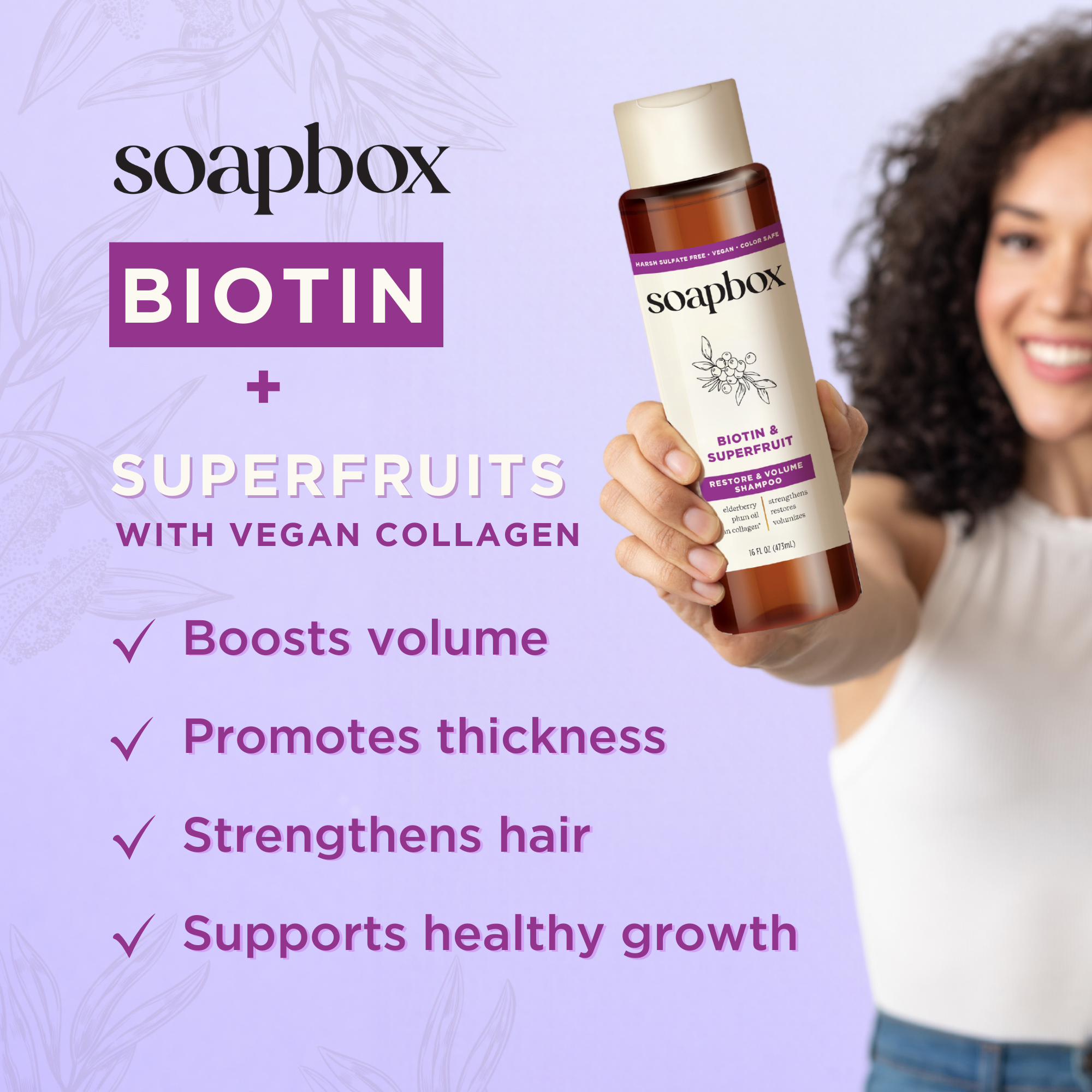 Biotin & Superfruit Volumizing Shampoo
