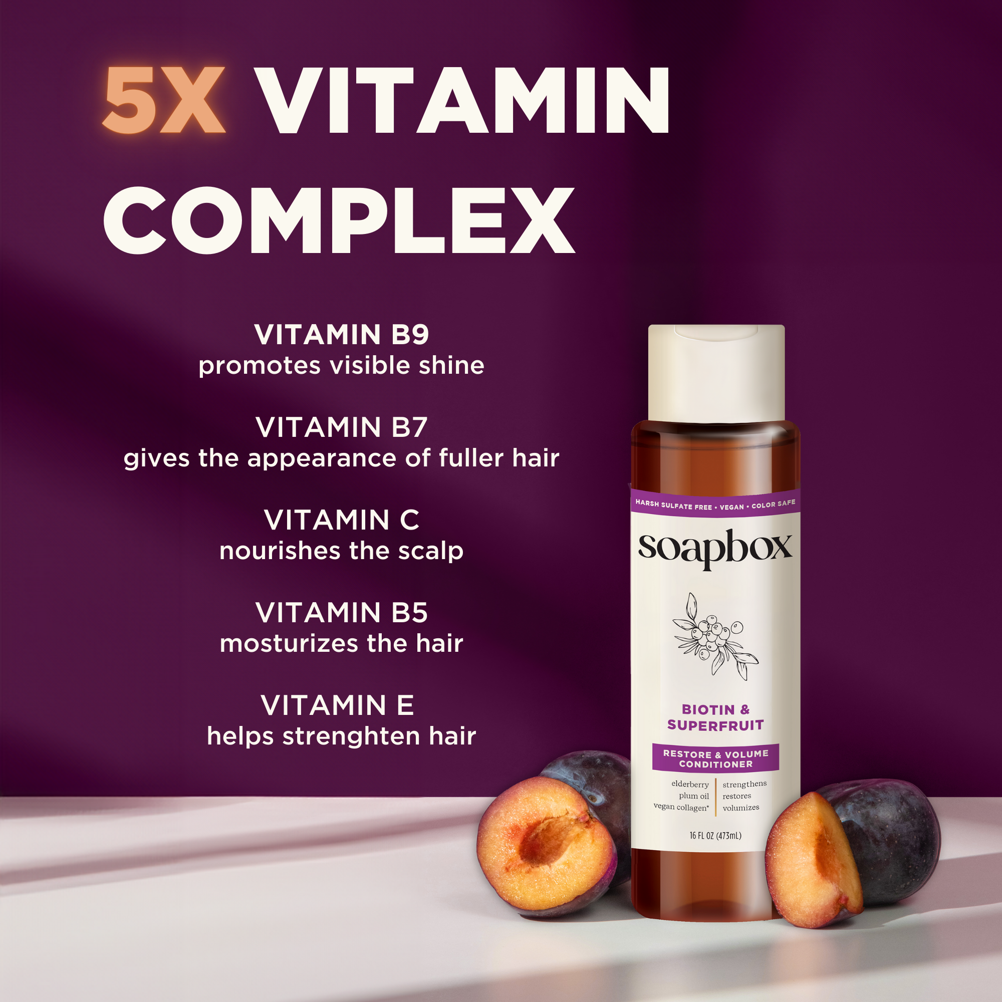 Biotin & Superfruit Volumizing Conditioner