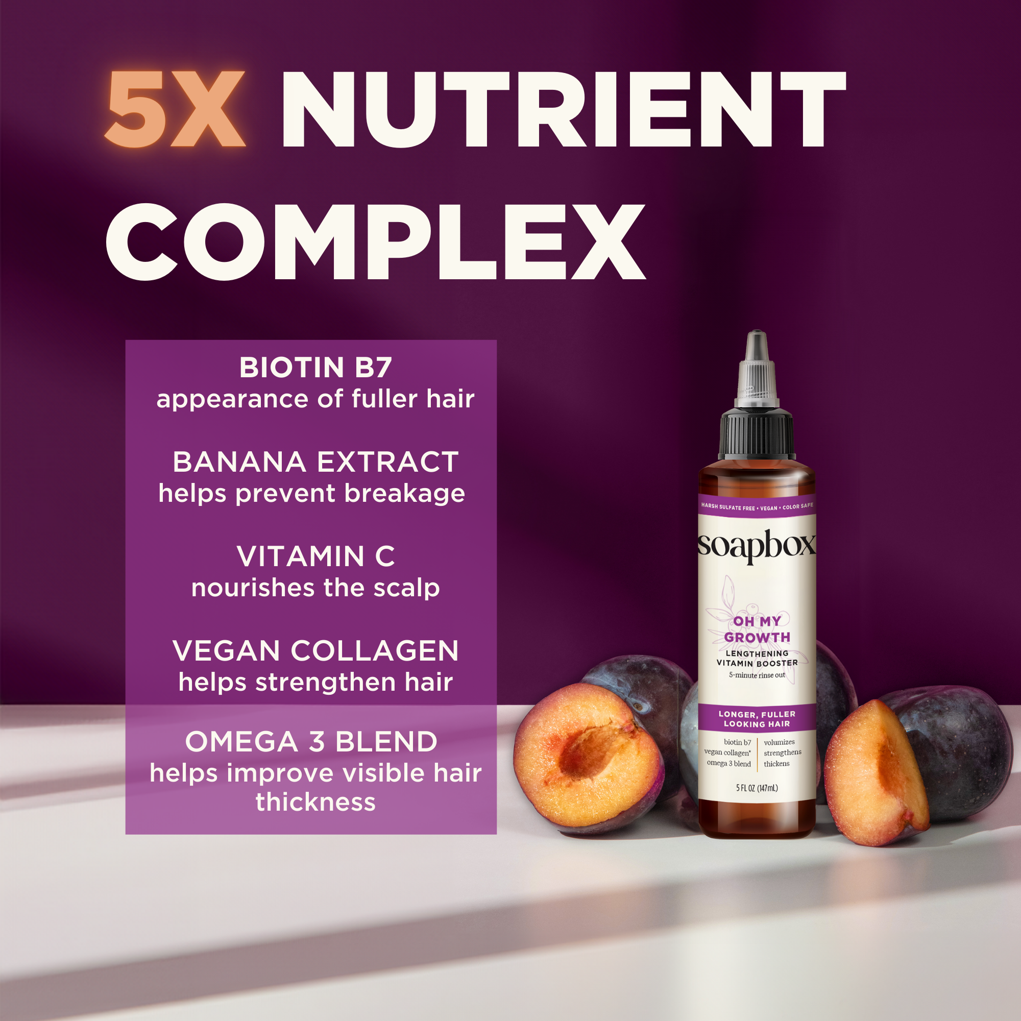 Oh My Growth Lengthening Vitamin Booster Rinse-Out Treatment