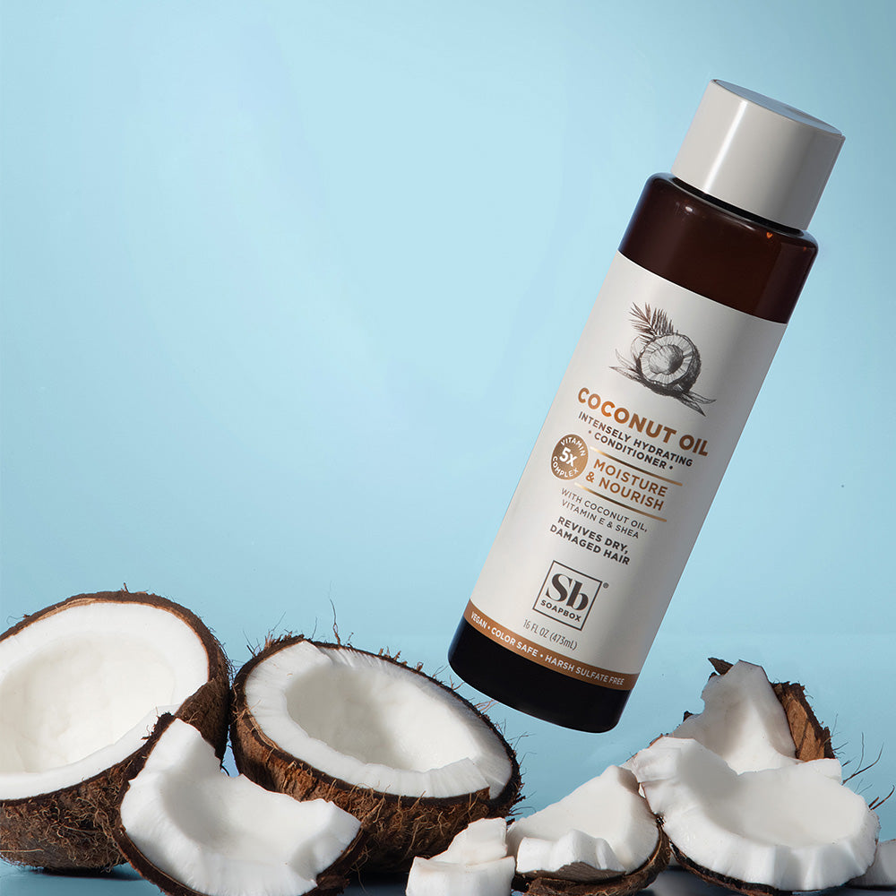 Coconut Oil Hydrating Shampoo + Conditioner Set