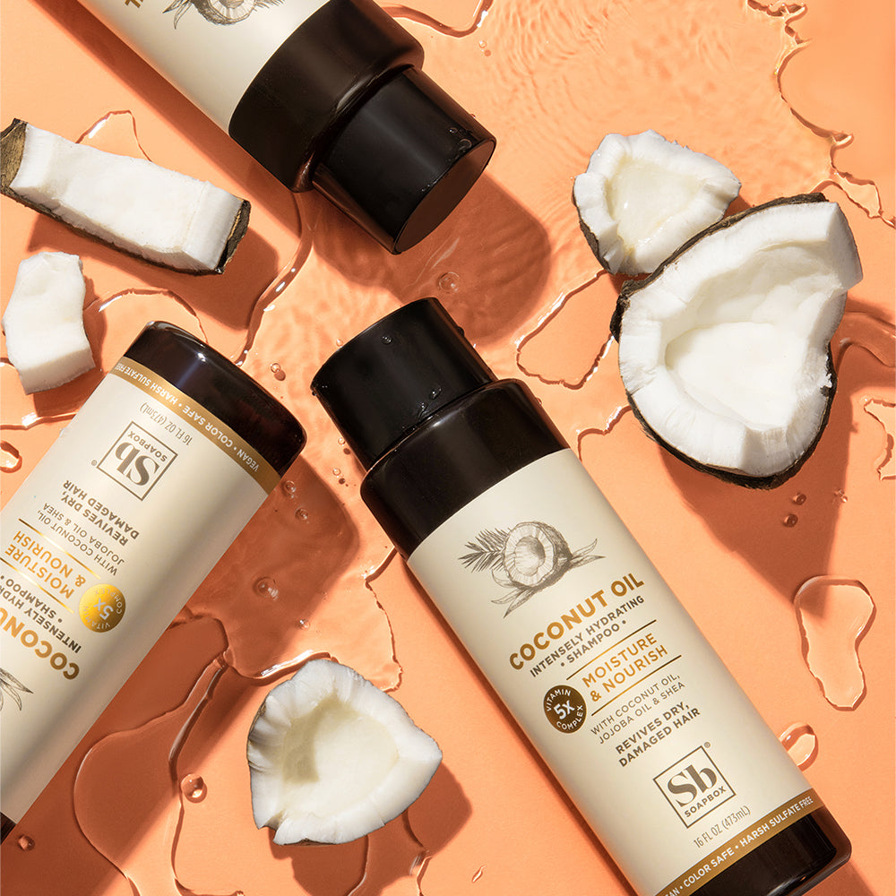 Coconut Oil Hydrating Haircare Bundle