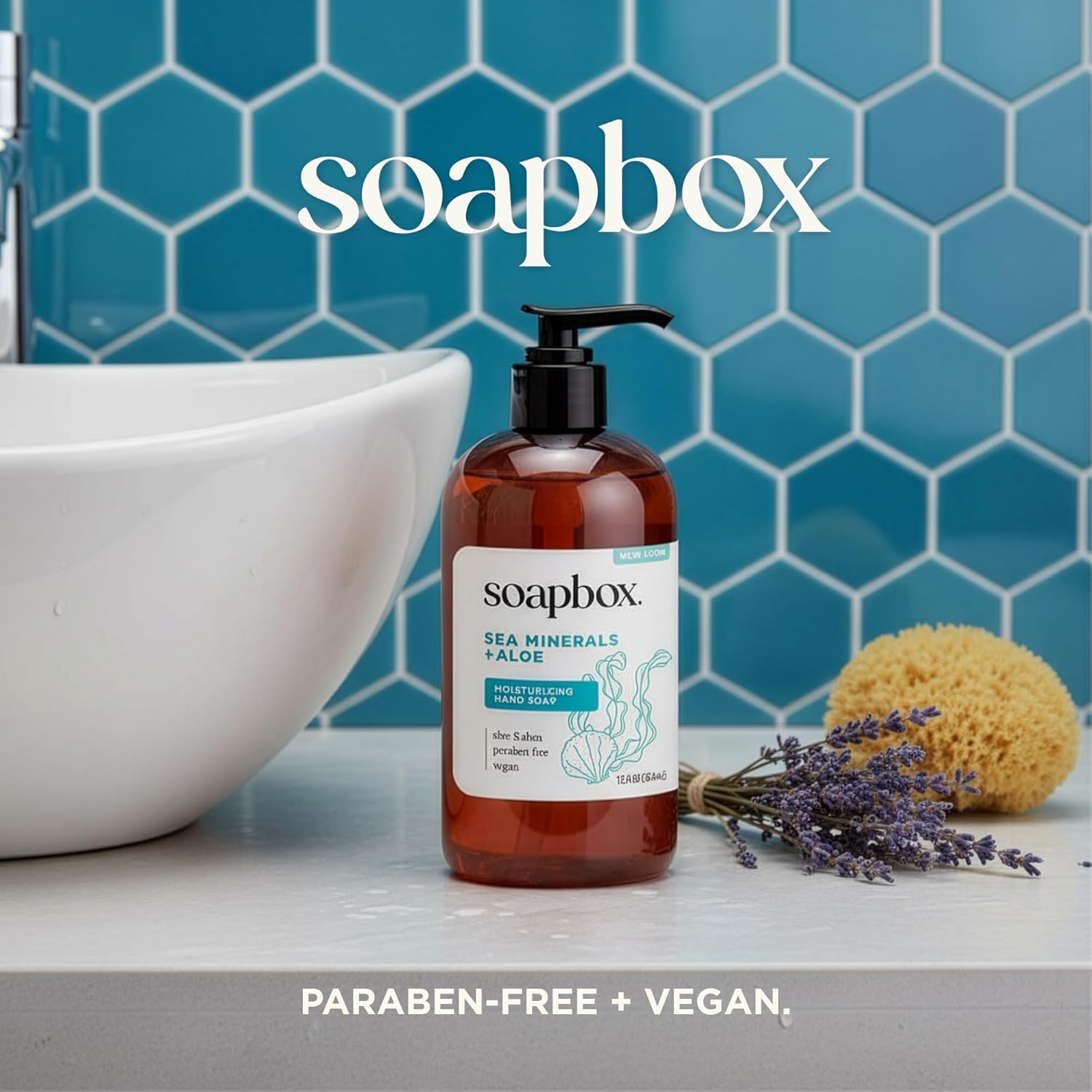 Sea Minerals + Aloe Moisturizing Liquid Hand Soap 3-Pack – Soapbox
