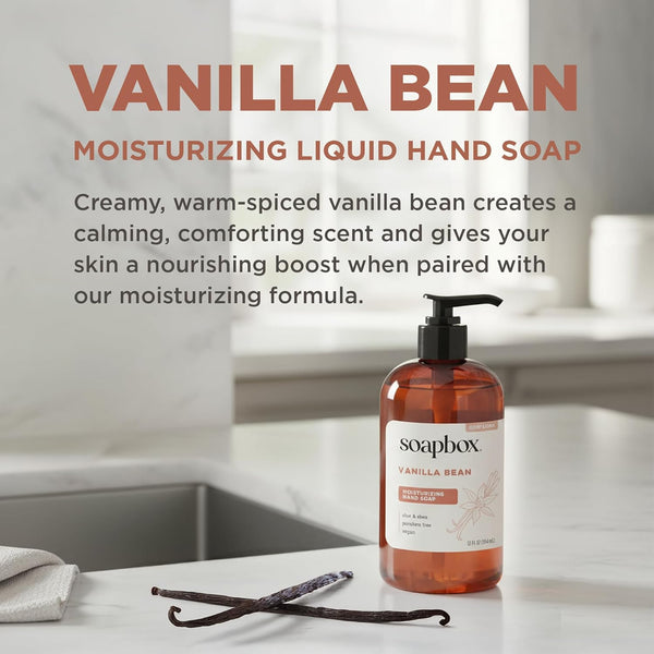 Vanilla Bean Moisturizing Liquid Hand Soap 3-Pack