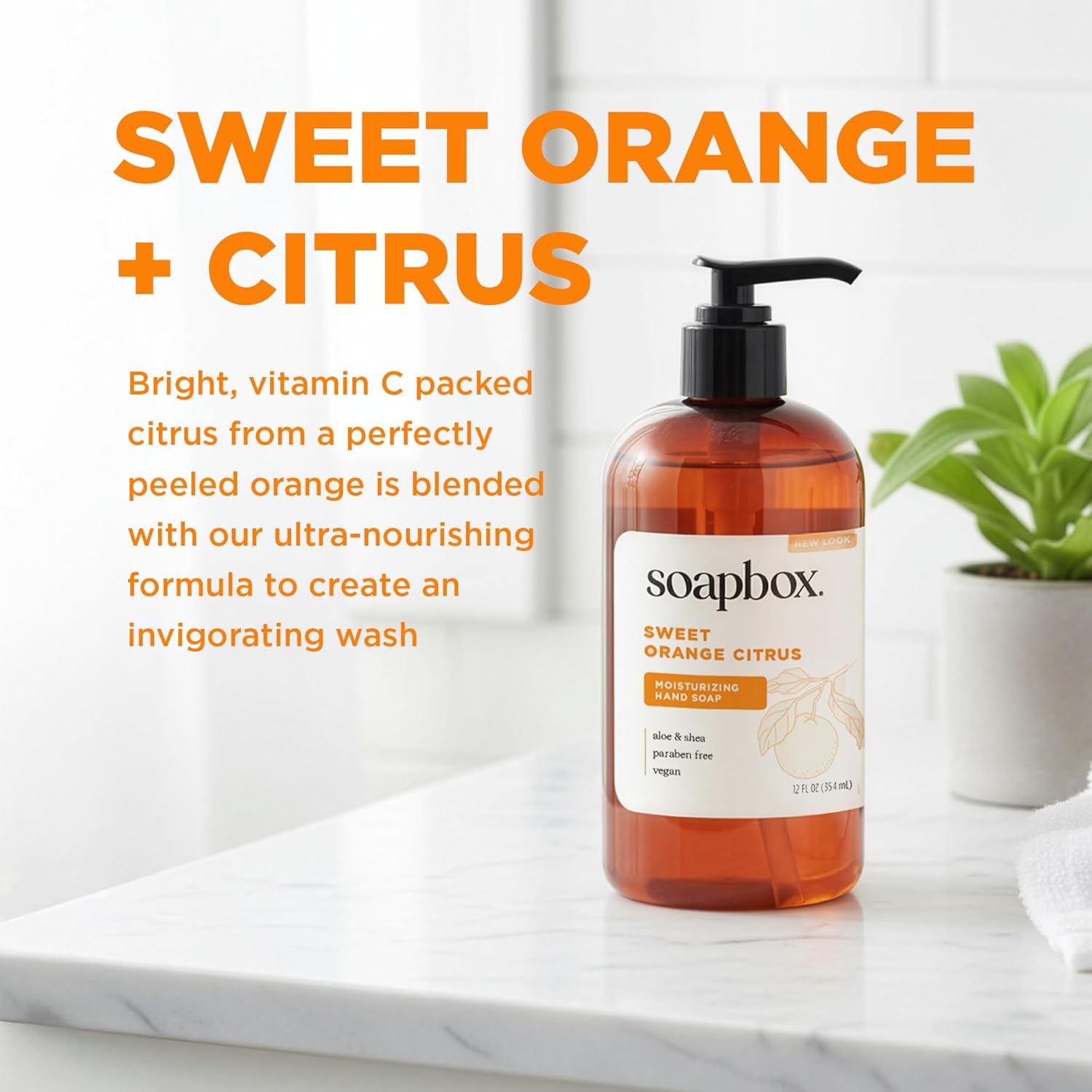 Sweet Orange Citrus Moisturizing Liquid Hand Soap 3-Pack