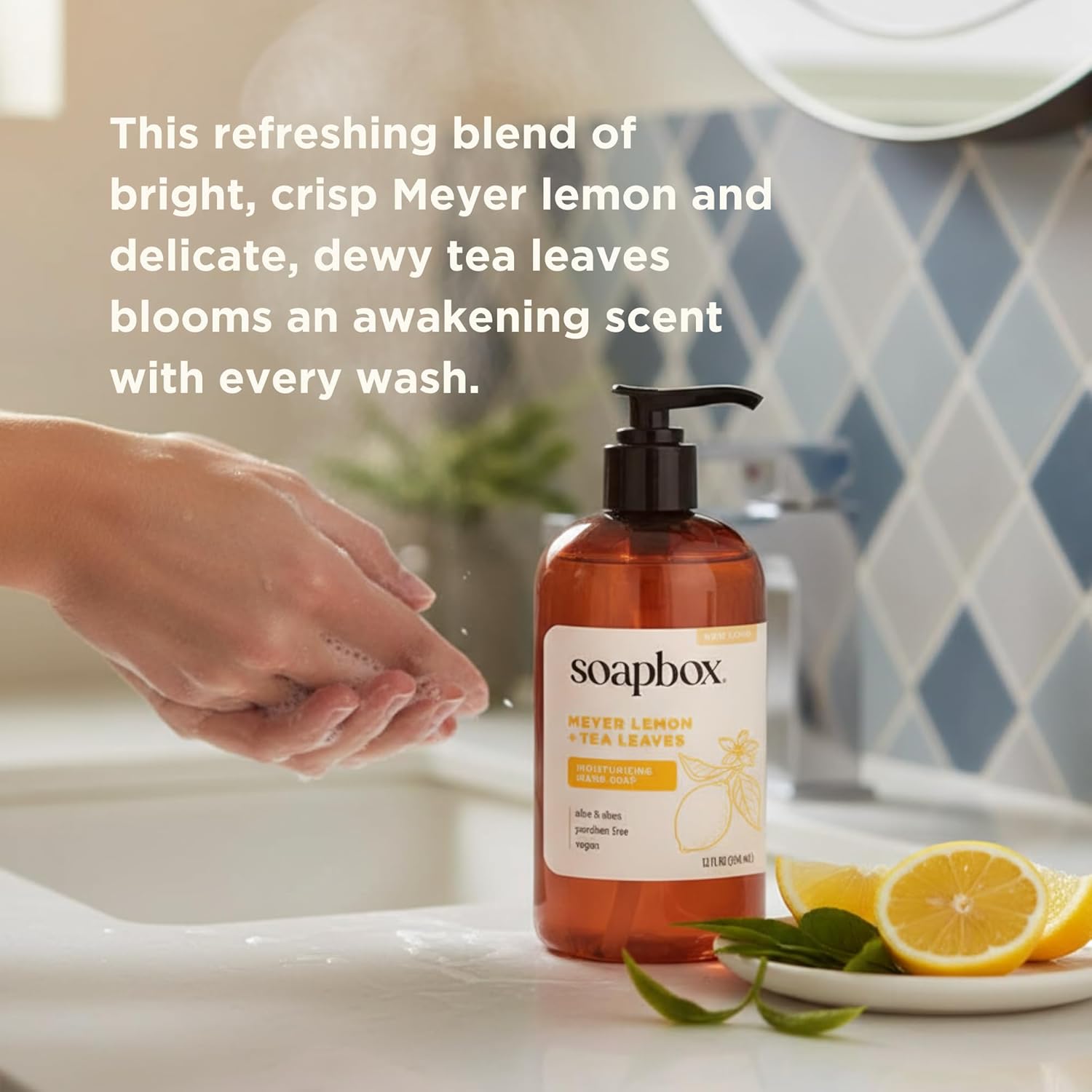 Meyer Lemon + Tea Leaves Moisturizing Hand Soap 3-Pack – Soapbox
