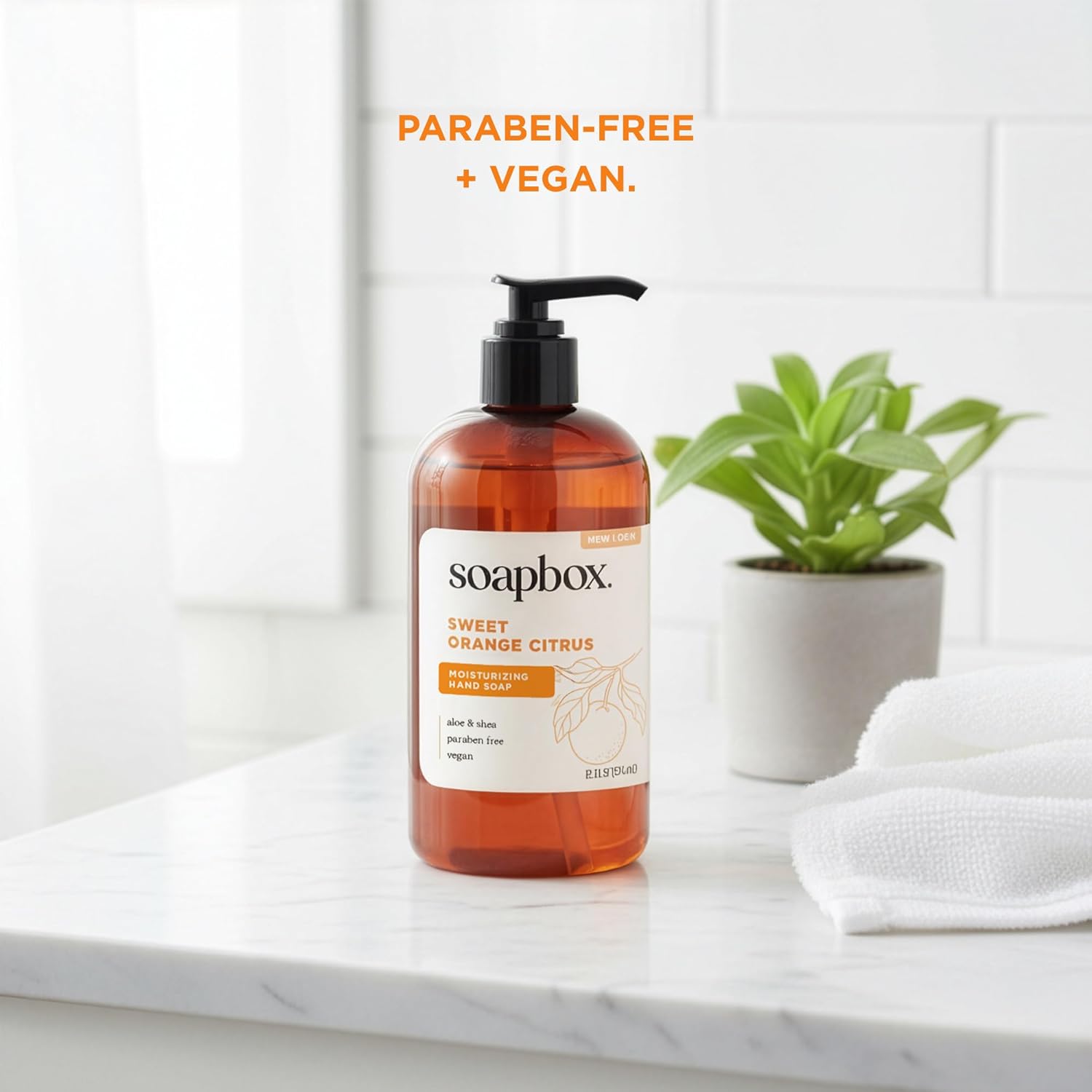 Sweet Orange Citrus Moisturizing Liquid Hand Soap – Soapbox