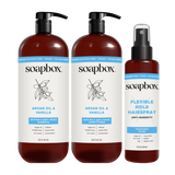 Argan Oil & Vanilla Anti-Frizz Essentials (Large)