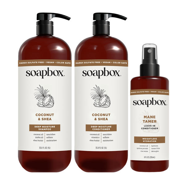 Coconut & Shea Deep Moisture Haircare Essentials (Large)