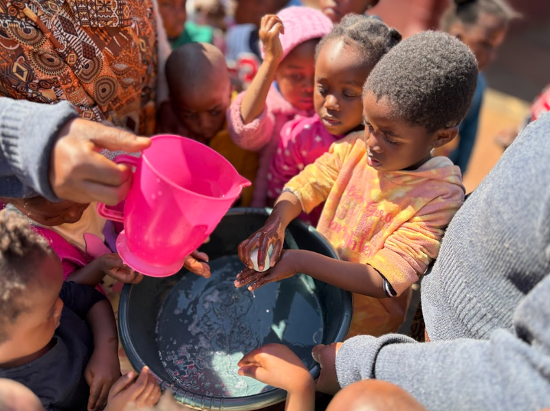 Recycling soap into life-saving hygiene resources.