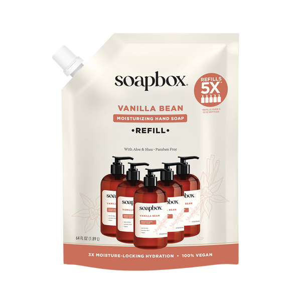 Vanilla Bean Moisturizing Liquid Hand Soap Refill