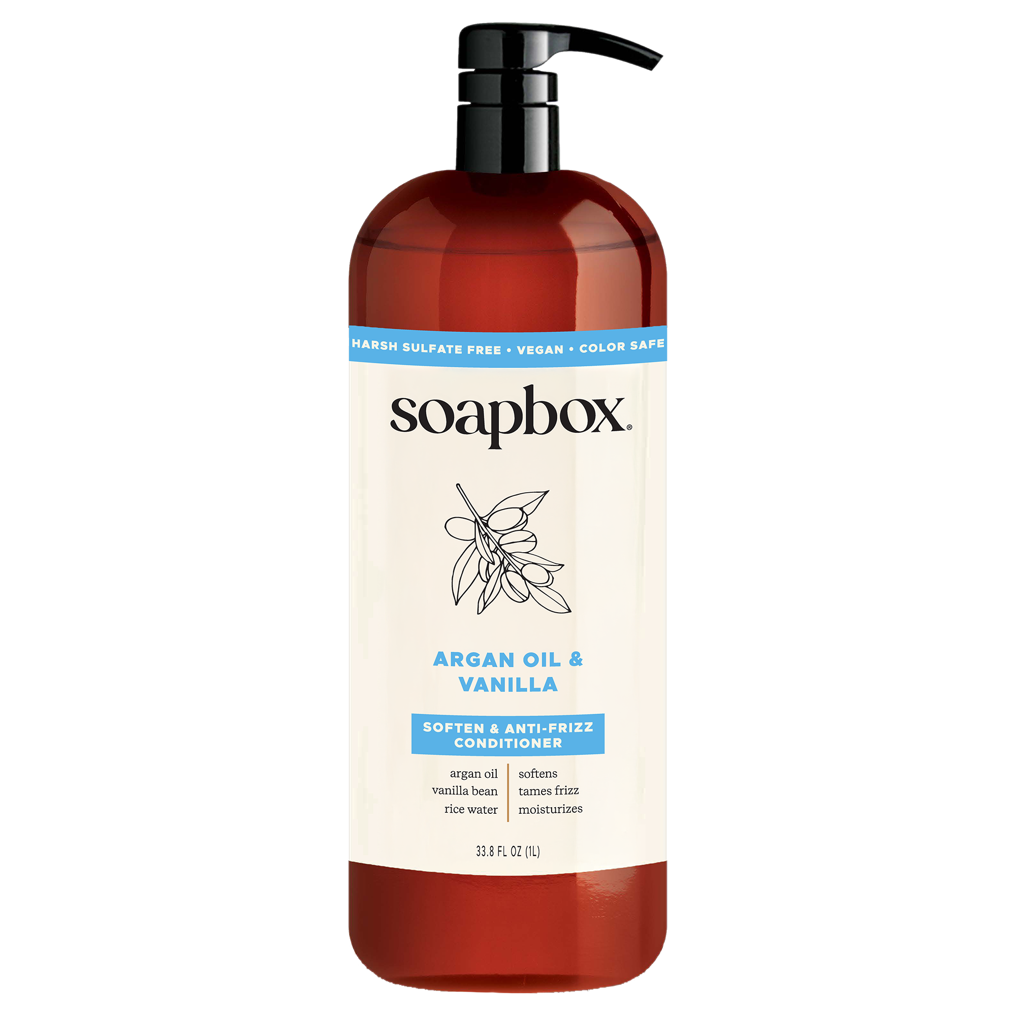 Argan Oil & Vanilla Anti-Frizz Conditioner - 1 Liter