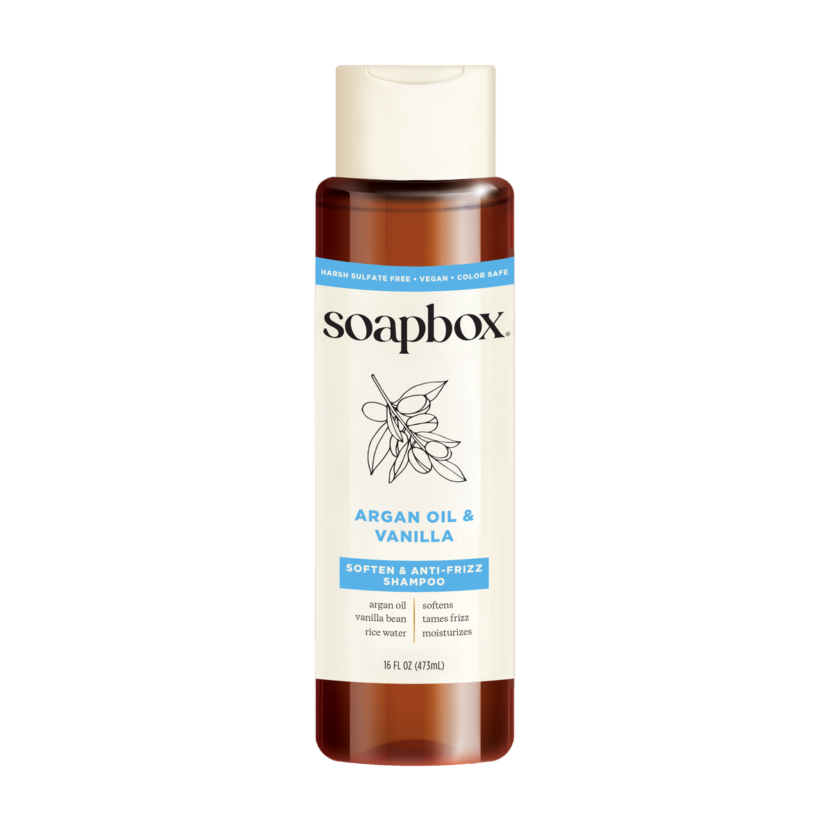 Argan Oil & Vanilla Anti-Frizz Shampoo — Soapbox