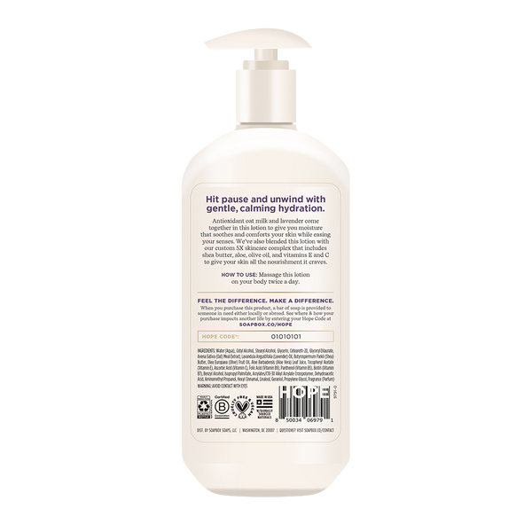 Oat Milk + Lavender Ultra Hydrating Body Lotion