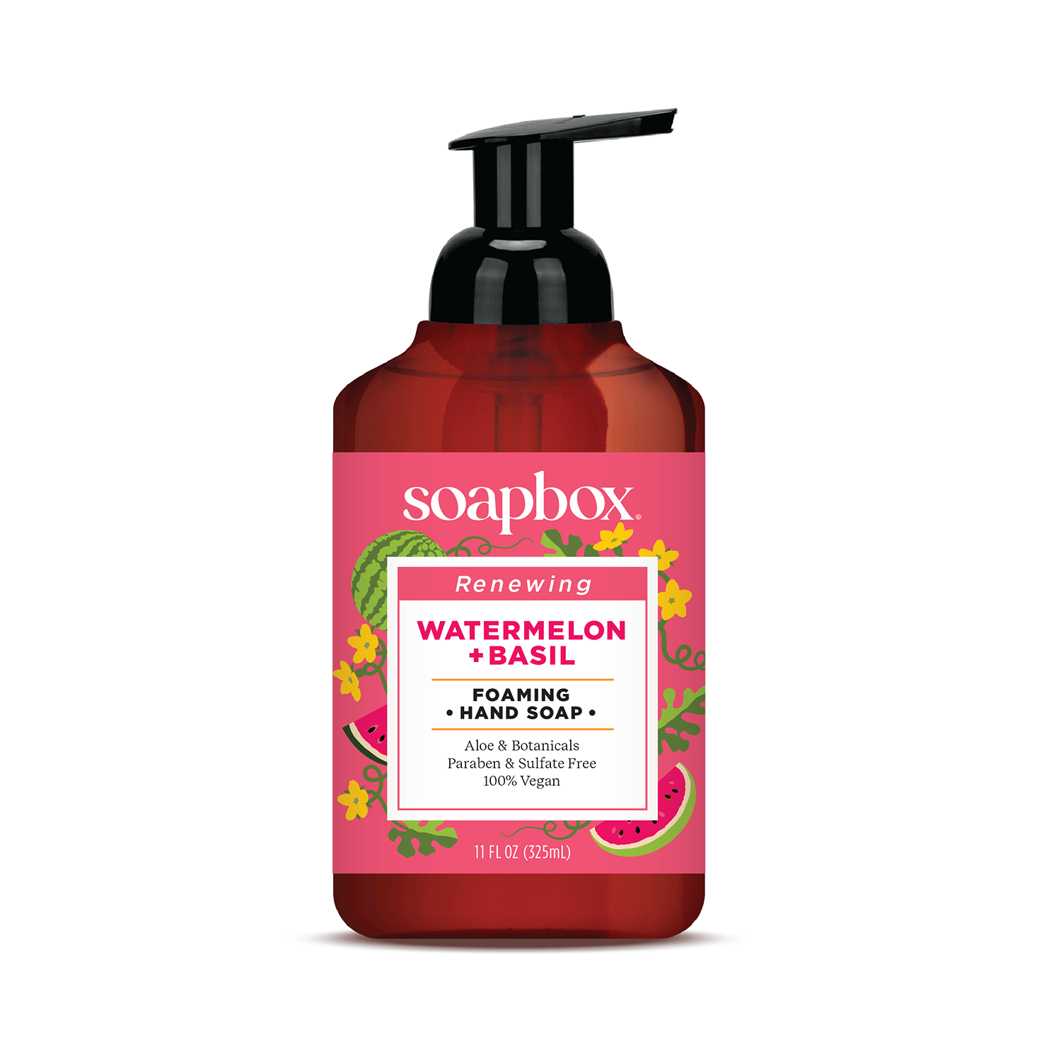 Watermelon & Basil Foaming Hand Soap