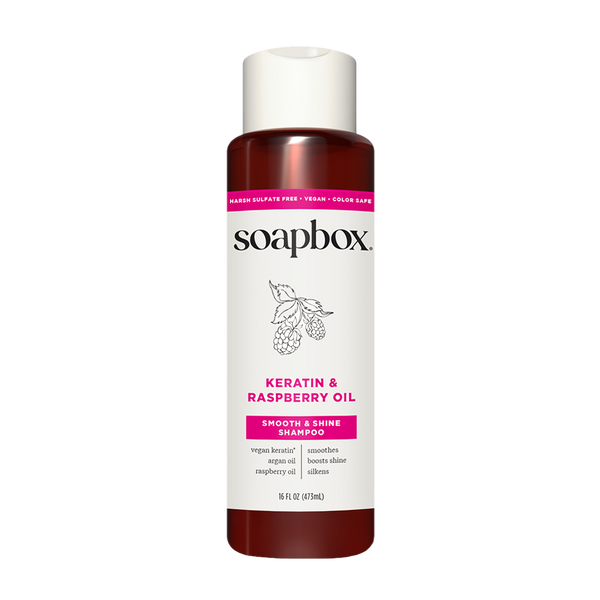 Keratin & Raspberry Seed Oil Smoothing Shampoo