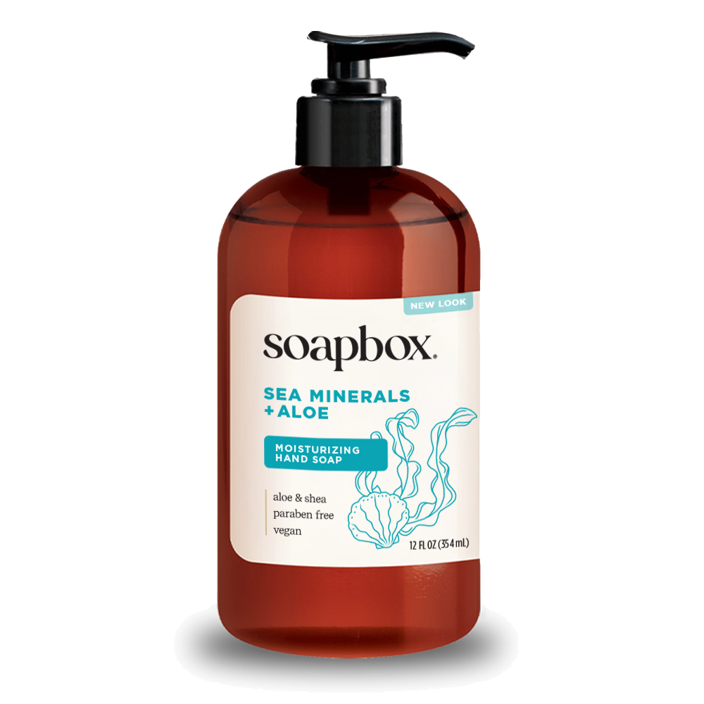 Sea Minerals + Aloe Moisturizing Liquid Hand Soap