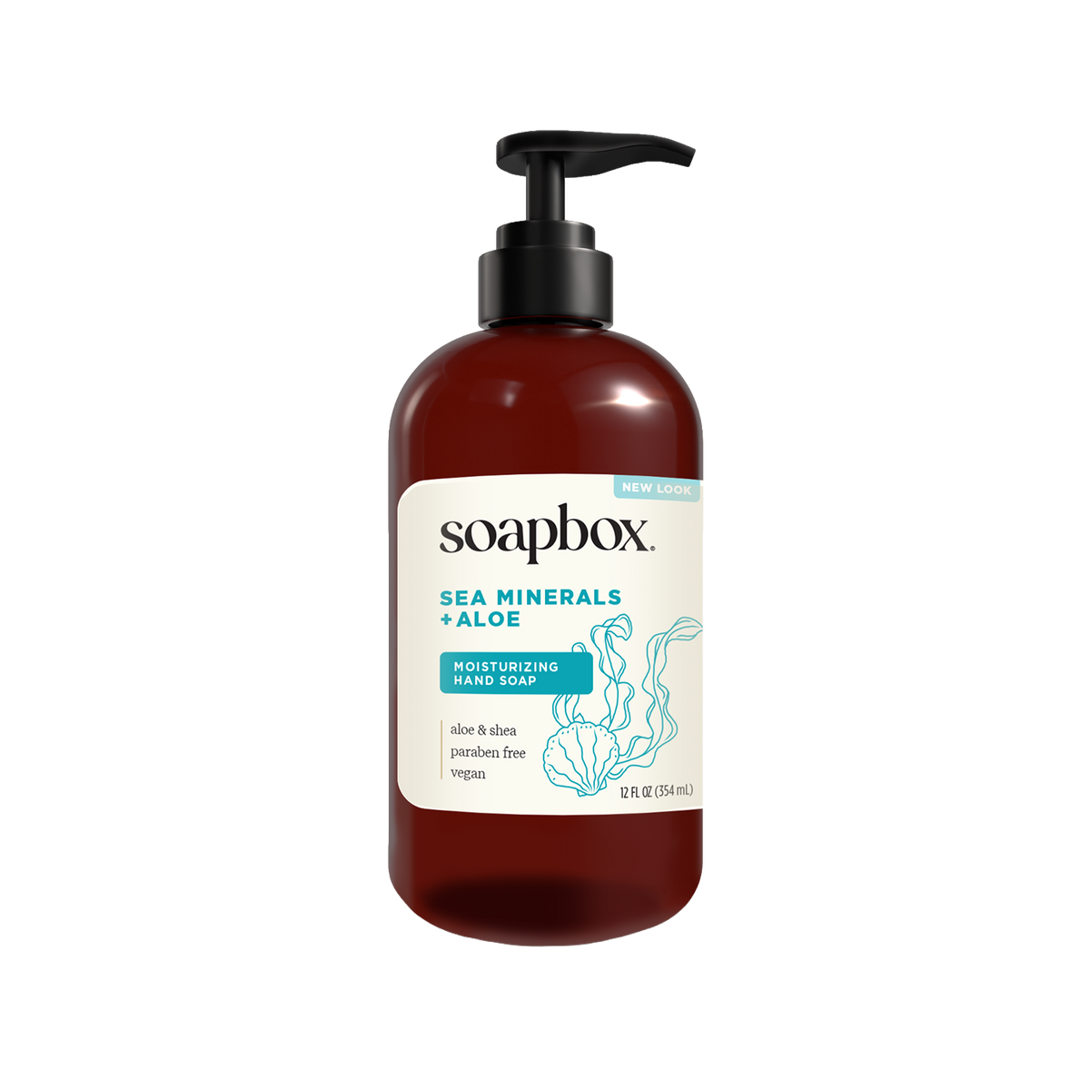 Sea Minerals + Aloe Moisturizing Liquid Hand Soap