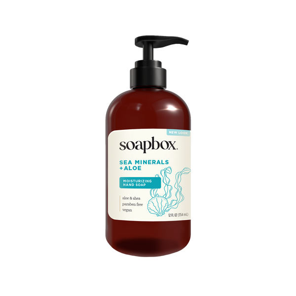 Sea Minerals + Aloe Moisturizing Liquid Hand Soap