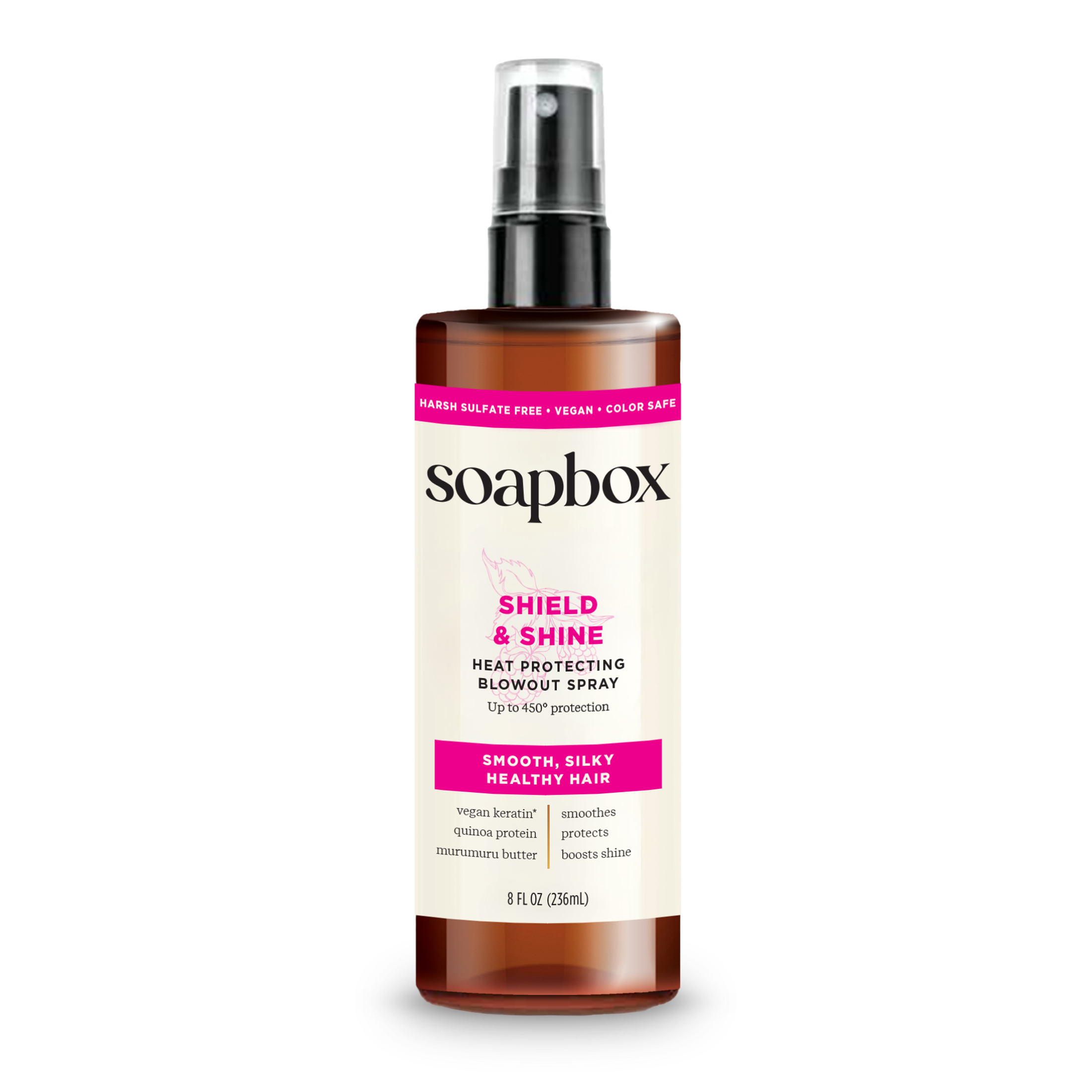 Shield and Shine Heat Protecting Blowout Spray