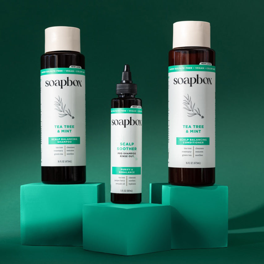 Tea Tree & Mint Scalp Balancing Haircare Essentials
