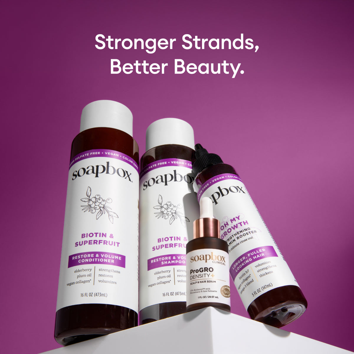 Stronger Strands Volumizing Haircare System
