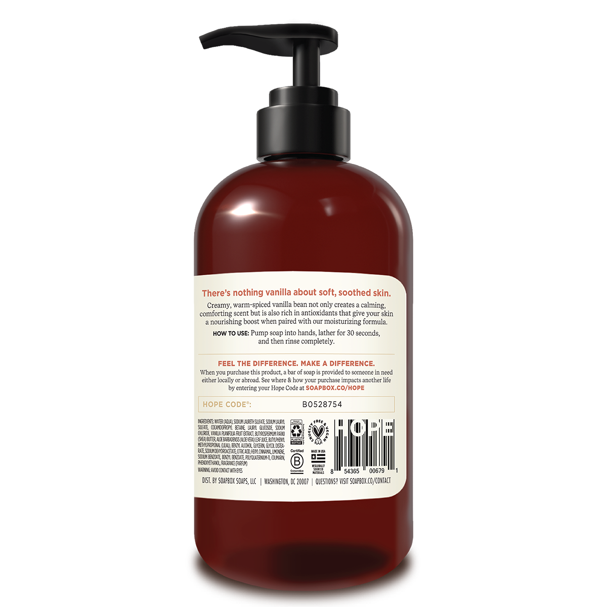 Vanilla Bean Moisturizing Liquid Hand Soap 3-Pack