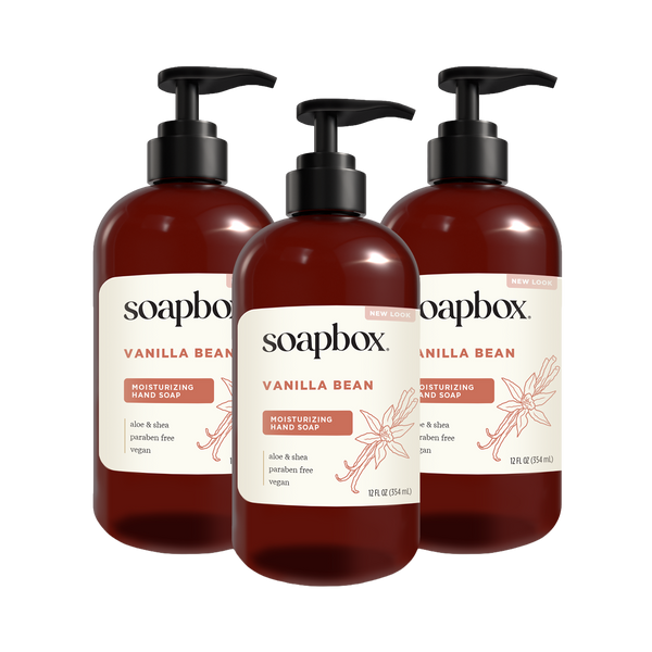 Vanilla Bean Moisturizing Liquid Hand Soap 3-Pack