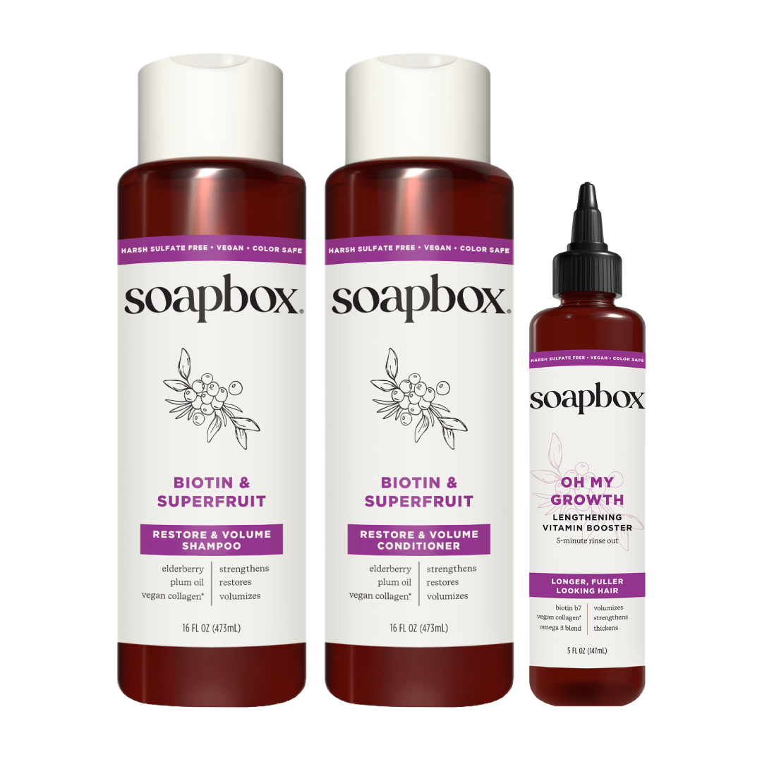 Biotin & Superfruit Volumizing Haircare Essentials