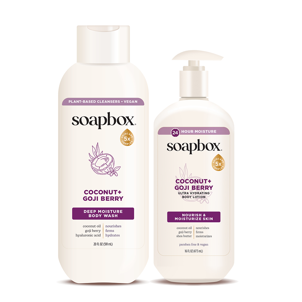 Coconut + Goji Berry Body Wash & Lotion Duo