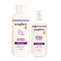 Coconut + Goji Berry Body Wash & Lotion Set
